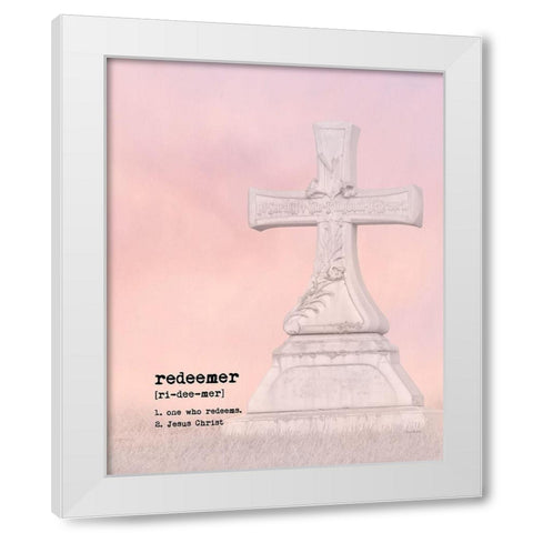 Redeemer III White Modern Wood Framed Art Print by Murdock, Ramona