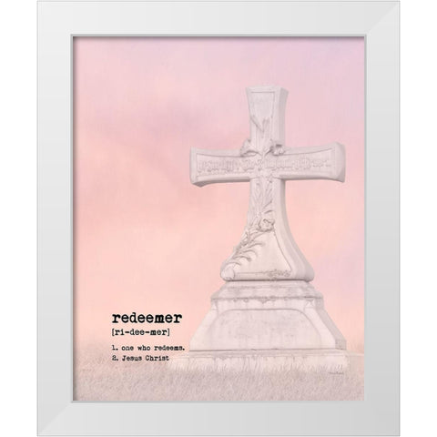 Redeemer III White Modern Wood Framed Art Print by Murdock, Ramona
