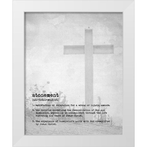 Atonement II White Modern Wood Framed Art Print by Murdock, Ramona