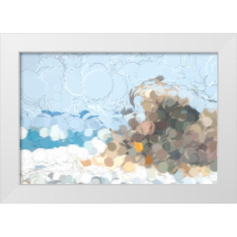 Reverie White Modern Wood Framed Art Print by Murdock, Ramona