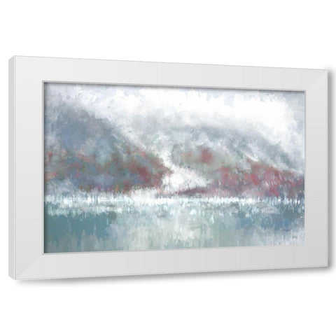 Glacier IV White Modern Wood Framed Art Print by Murdock, Ramona