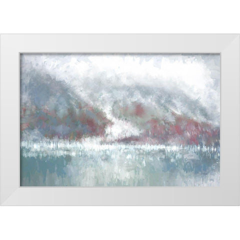 Glacier IV White Modern Wood Framed Art Print by Murdock, Ramona