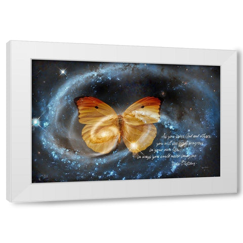 Serving White Modern Wood Framed Art Print by Murdock, Ramona