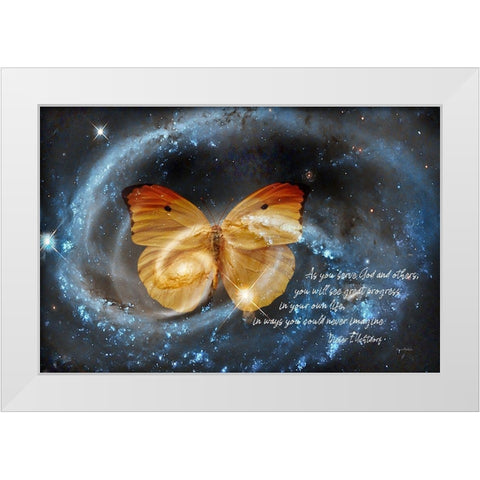 Serving White Modern Wood Framed Art Print by Murdock, Ramona