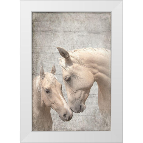 Us Textured White Modern Wood Framed Art Print by Murdock, Ramona