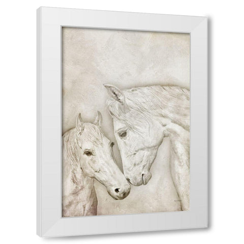 Us White Modern Wood Framed Art Print by Murdock, Ramona