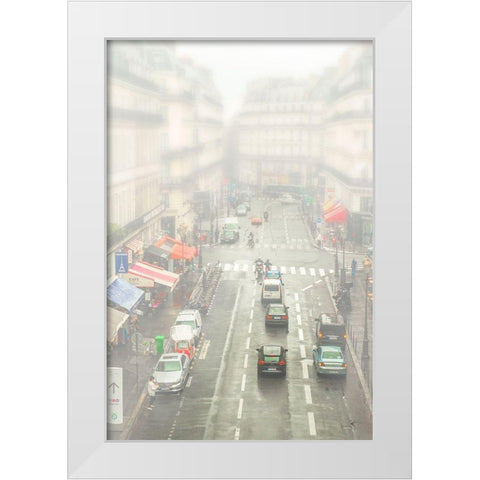 Upstairs Looking Down II White Modern Wood Framed Art Print by Murdock, Ramona
