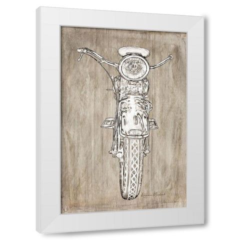 Dream Cycle No. 1 White Modern Wood Framed Art Print by Murdock, Ramona