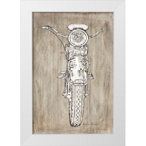 Dream Cycle No. 1 White Modern Wood Framed Art Print by Murdock, Ramona