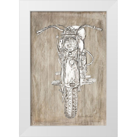 Dream Cycle No. 2 White Modern Wood Framed Art Print by Murdock, Ramona