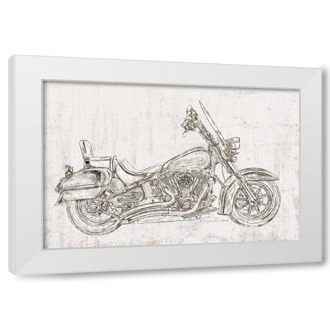 Sweet Ride No. 2 White Modern Wood Framed Art Print by Murdock, Ramona