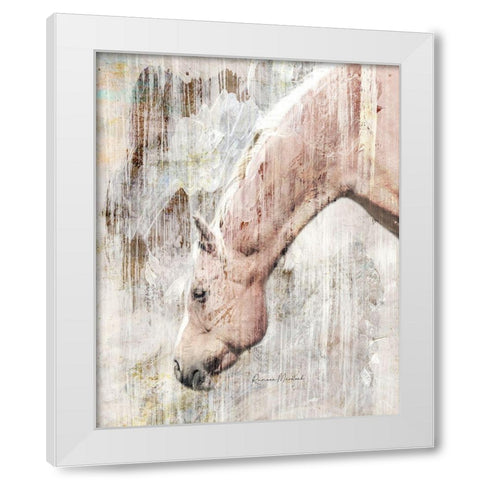 Safe Pasture White Modern Wood Framed Art Print by Murdock, Ramona