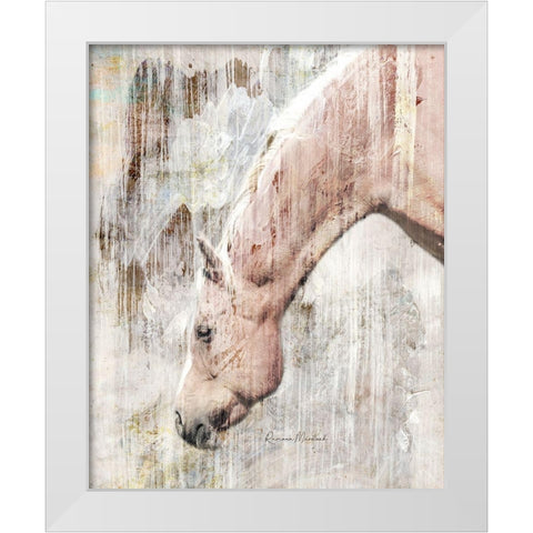 Safe Pasture White Modern Wood Framed Art Print by Murdock, Ramona