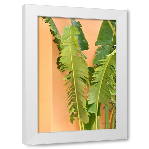 Tropical Dream III White Modern Wood Framed Art Print by Murdock, Ramona