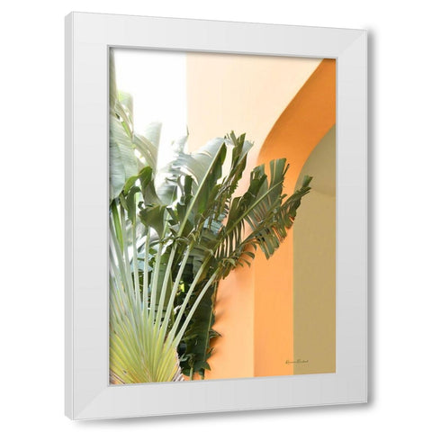 Tropical Dream V White Modern Wood Framed Art Print by Murdock, Ramona