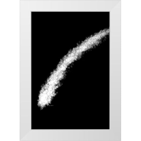 Comet White Modern Wood Framed Art Print by Murdock, Ramona