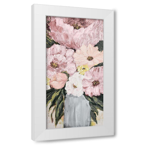 Garden Glories No. 4 White Modern Wood Framed Art Print by Murdock, Ramona