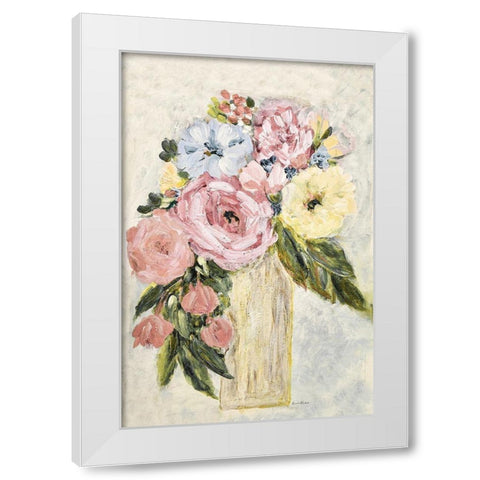 Garden Glories No. 6 White Modern Wood Framed Art Print by Murdock, Ramona