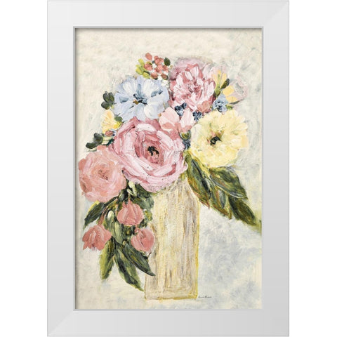 Garden Glories No. 6 White Modern Wood Framed Art Print by Murdock, Ramona