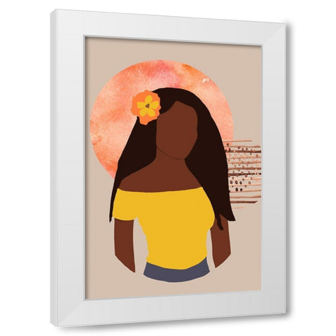 Sunset Beauty White Modern Wood Framed Art Print by Murdock, Ramona