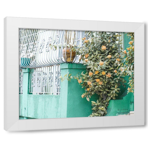 Room With a View White Modern Wood Framed Art Print by Murdock, Ramona