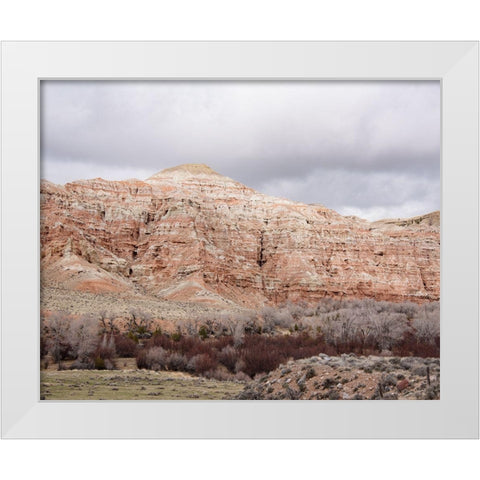 Wyoming Wilderness No. 4 White Modern Wood Framed Art Print by Murdock, Ramona