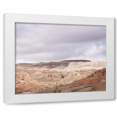 Wyoming Wilderness No. 7 White Modern Wood Framed Art Print by Murdock, Ramona