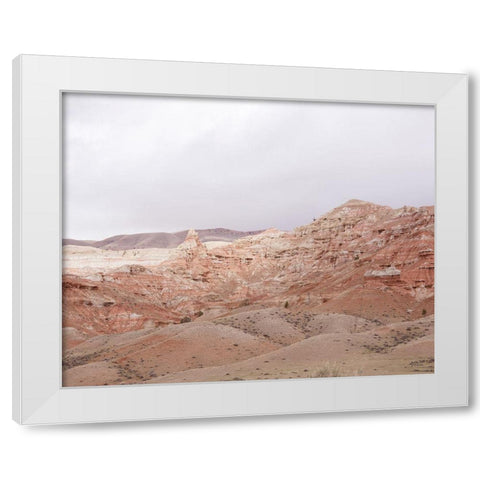 Wyoming Wilderness No. 9 White Modern Wood Framed Art Print by Murdock, Ramona