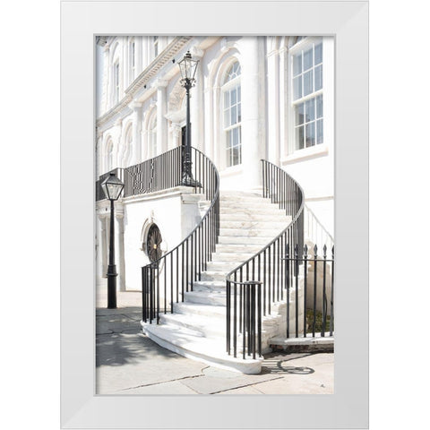 Charleston Elegance I White Modern Wood Framed Art Print by Murdock, Ramona
