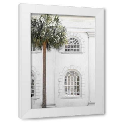 Charleston Elegance II White Modern Wood Framed Art Print by Murdock, Ramona