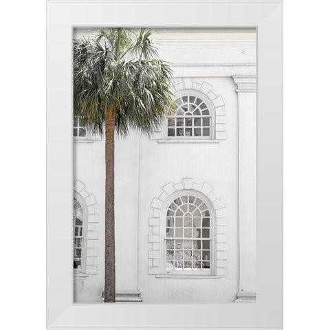 Charleston Elegance II White Modern Wood Framed Art Print by Murdock, Ramona