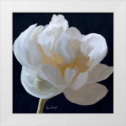 Drama Queen I White Modern Wood Framed Art Print by Murdock, Ramona