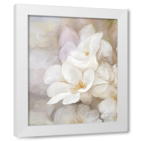 Tranquility White IV White Modern Wood Framed Art Print by Murdock, Ramona
