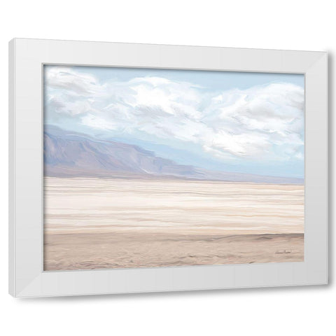 Desolate Land II White Modern Wood Framed Art Print by Murdock, Ramona