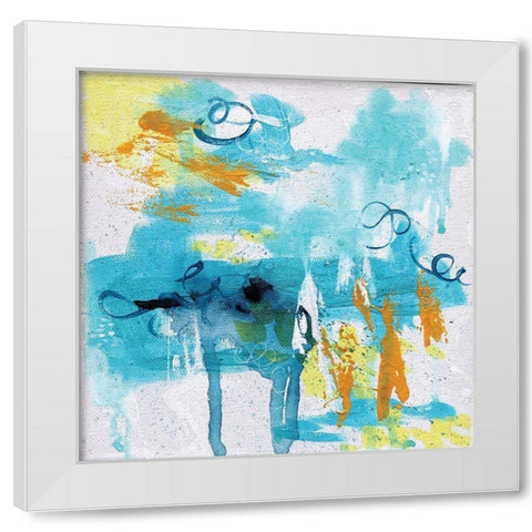 Knowledge White Modern Wood Framed Art Print by Allemand, Sue