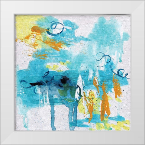 Knowledge White Modern Wood Framed Art Print by Allemand, Sue