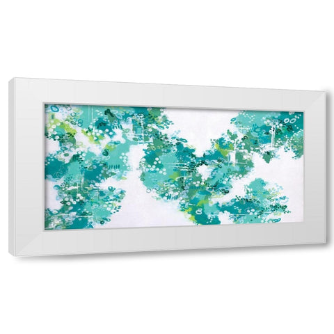 Always and Forever White Modern Wood Framed Art Print by Allemand, Sue