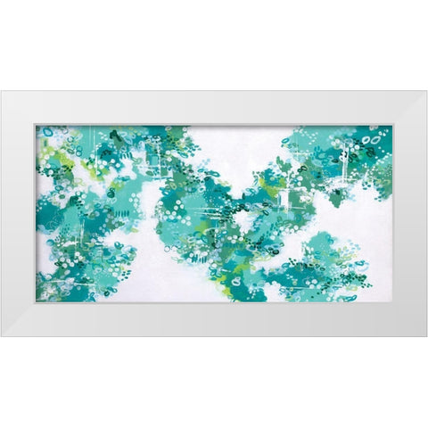 Always and Forever White Modern Wood Framed Art Print by Allemand, Sue