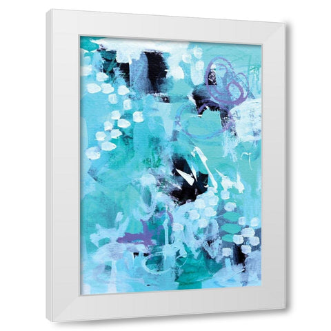 Make a Wish I White Modern Wood Framed Art Print by Allemand, Sue