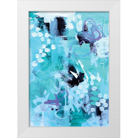 Make a Wish I White Modern Wood Framed Art Print by Allemand, Sue