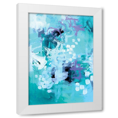 Make a Wish II White Modern Wood Framed Art Print by Allemand, Sue