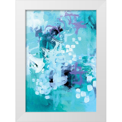 Make a Wish II White Modern Wood Framed Art Print by Allemand, Sue