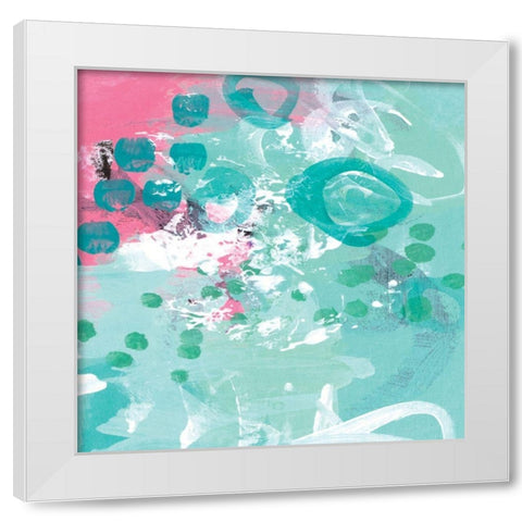 Such Fun II White Modern Wood Framed Art Print by Allemand, Sue