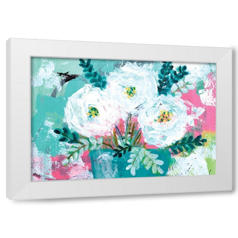 You are a Gift White Modern Wood Framed Art Print by Allemand, Sue