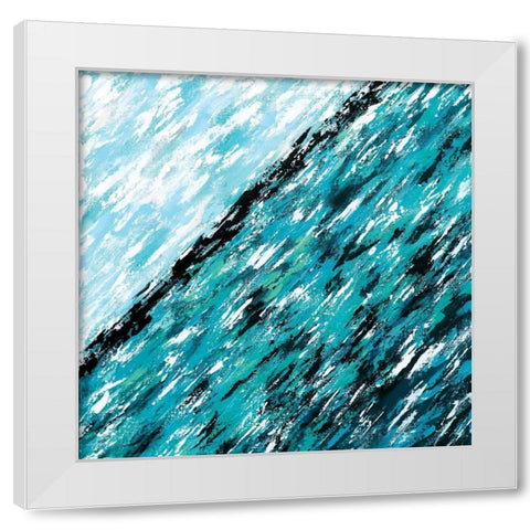 New Ocean White Modern Wood Framed Art Print by Allemand, Sue