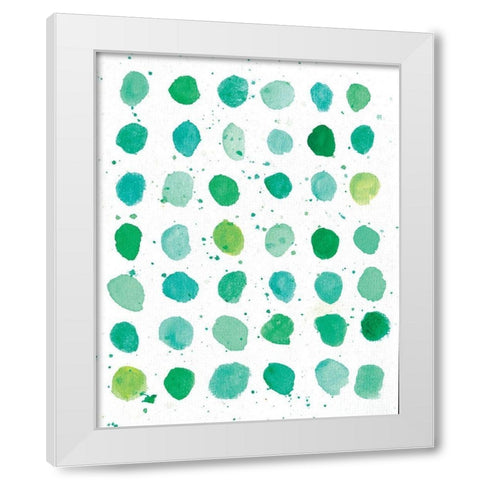 Seaglass II White Modern Wood Framed Art Print by Allemand, Sue