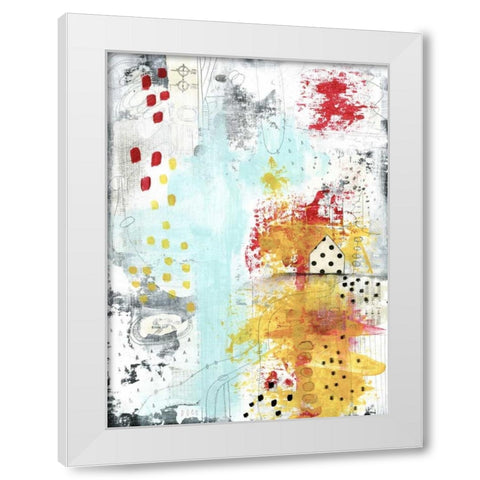 From Hot to Cold White Modern Wood Framed Art Print by Ogren, Sarah