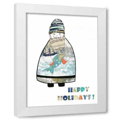 Sailor White Modern Wood Framed Art Print by Ogren, Sarah