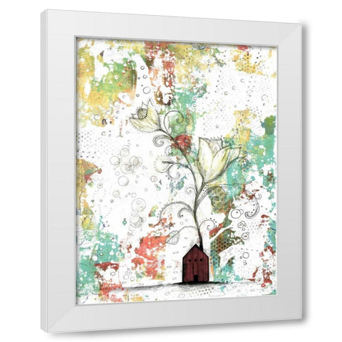 I Had the Best Idea Today White Modern Wood Framed Art Print by Ogren, Sarah