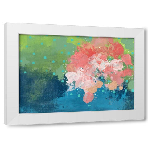 The Bouquet White Modern Wood Framed Art Print by Ogren, Sarah